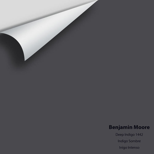 Benjamin Moore - Deep Indigo 1442 Peel & Stick Color Sample