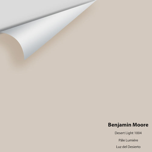 Benjamin Moore - Desert Light 1004 Peel & Stick Color Sample