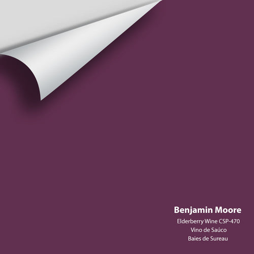 Benjamin Moore - Elderberry Wine CSP-470 Peel & Stick Color Sample