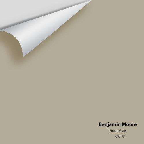 Benjamin Moore - Finnie Gray CW-55 Peel & Stick Color Sample