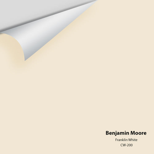 Benjamin Moore - Franklin White CW-200 Peel & Stick Color Sample