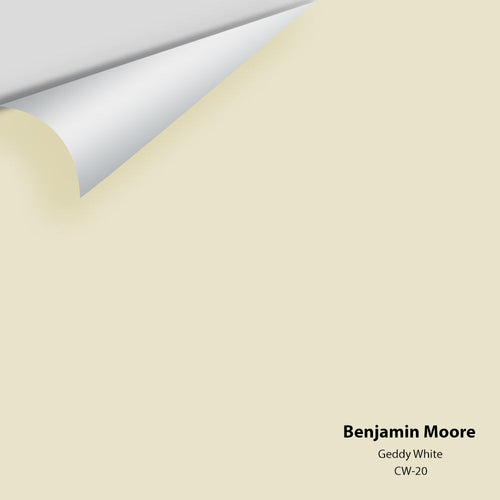Benjamin Moore - Geddy White CW-20 Peel & Stick Color Sample