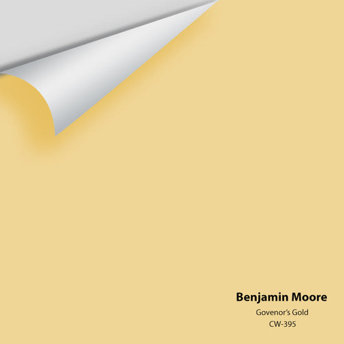 Benjamin Moore - Governor's Gold CW-395 Peel & Stick Color Sample