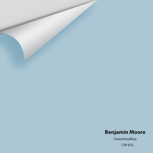 Benjamin Moore - Greenhow Blue CW-655 Peel & Stick Color Sample