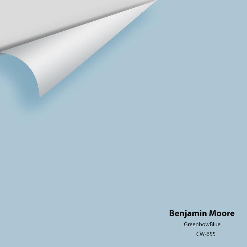 Benjamin Moore - Greenhow Blue CW-655 Peel & Stick Color Sample