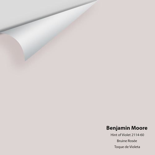 Benjamin Moore - Hint Of Violet 2114-60 Peel & Stick Color Sample