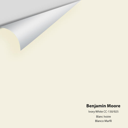 Benjamin Moore - Ivory White 925/CC-130 Peel & Stick Color Sample