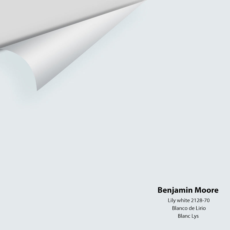 Benjamin Moore - Lily White 2128-70 Peel & Stick Color Sample