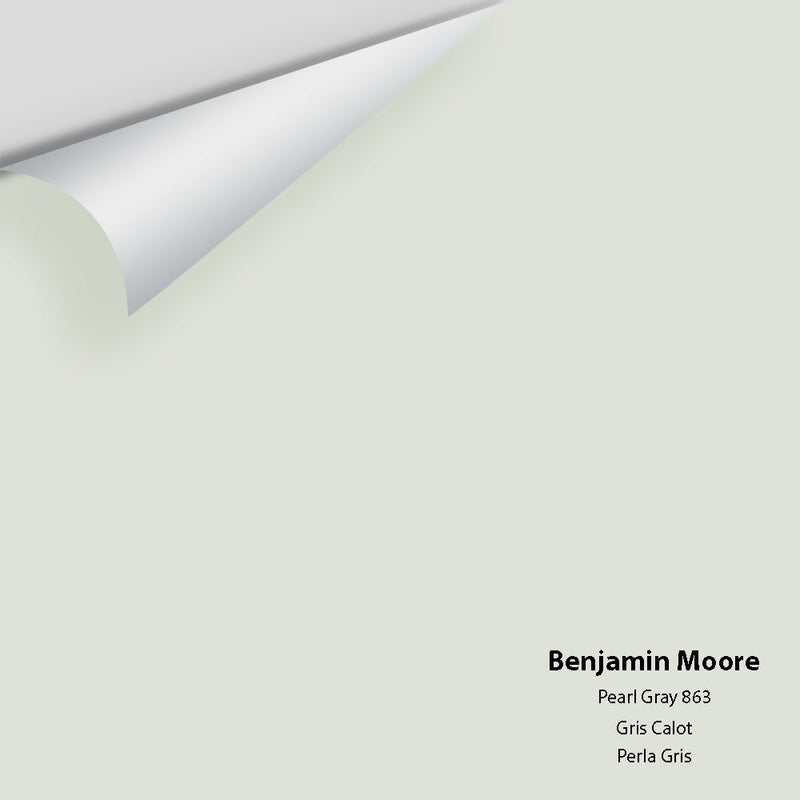 Benjamin Moore - Pearl Gray 863 Peel & Stick Color Sample