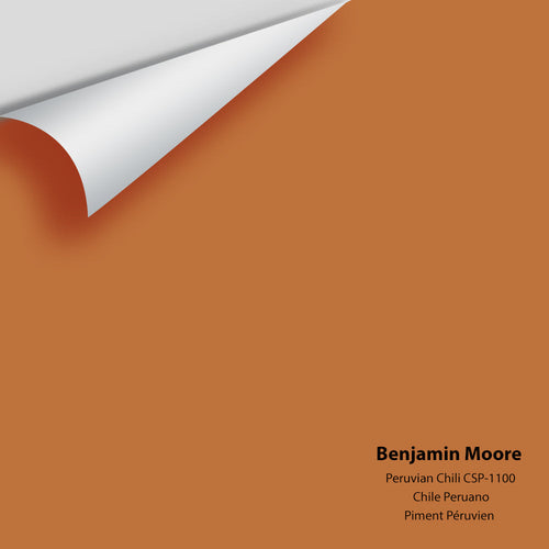 Benjamin Moore - Peruvian Chili CSP-1100 Peel & Stick Color Sample