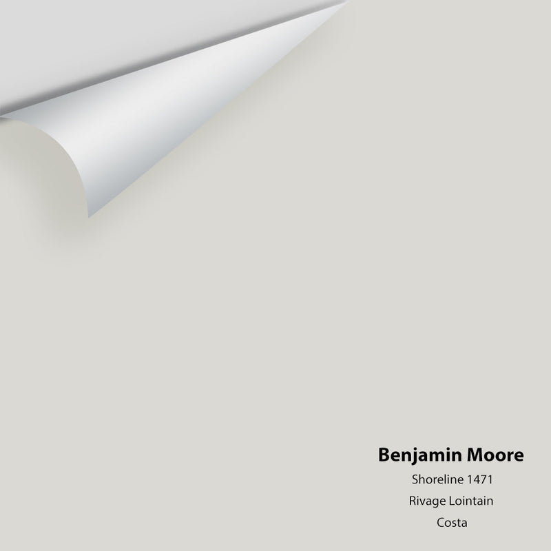 Benjamin Moore - Shoreline 1471 Peel & Stick Color Sample