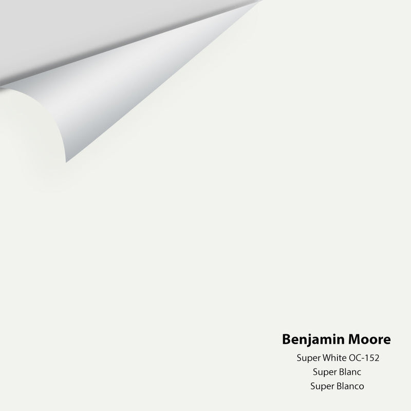 Benjamin Moore - Super White OC-152 Peel & Stick Color Sample