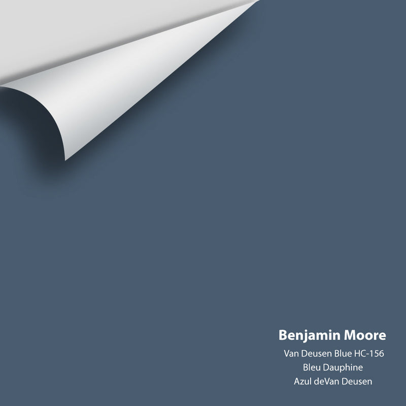 Benjamin Moore - Van Deusen Blue HC-156 Peel & Stick Color Sample