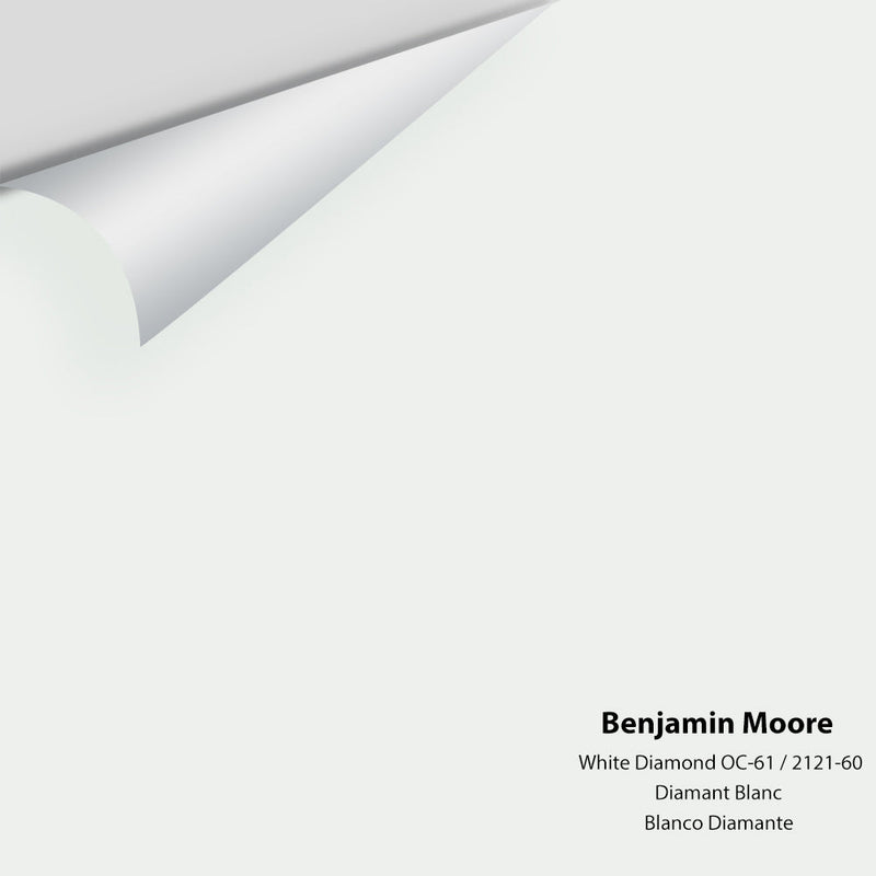 Benjamin Moore - White Diamond 2121-60/OC-61 Peel & Stick Color Sample