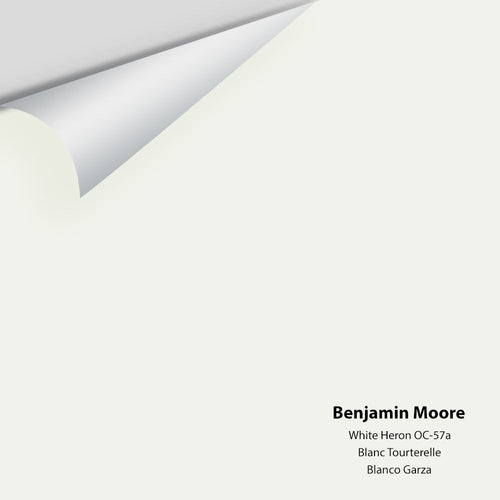 Benjamin Moore - White Heron OC-57 Peel & Stick Color Sample