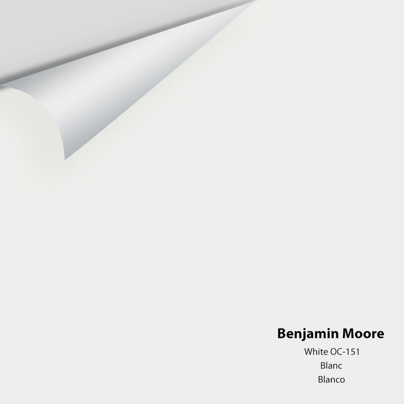 Benjamin Moore - White OC-151 Peel & Stick Color Sample