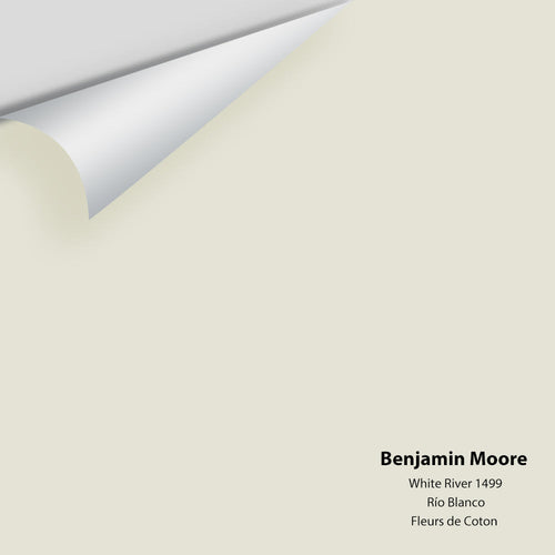 Benjamin Moore - White River 1499 Peel & Stick Color Sample