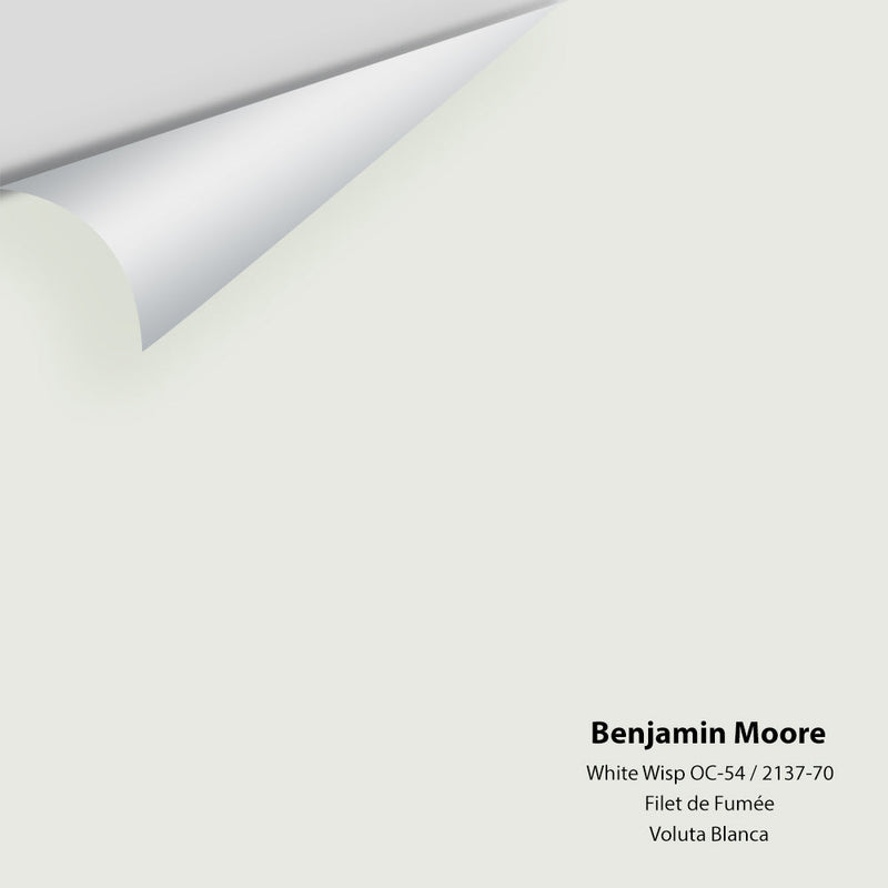 Benjamin Moore - White Wisp 2137-70/OC-54 Peel & Stick Color Sample