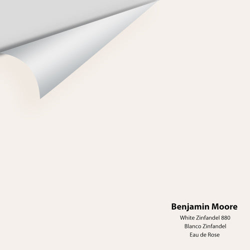 Benjamin Moore - White Zinfandel 880 Peel & Stick Color Sample