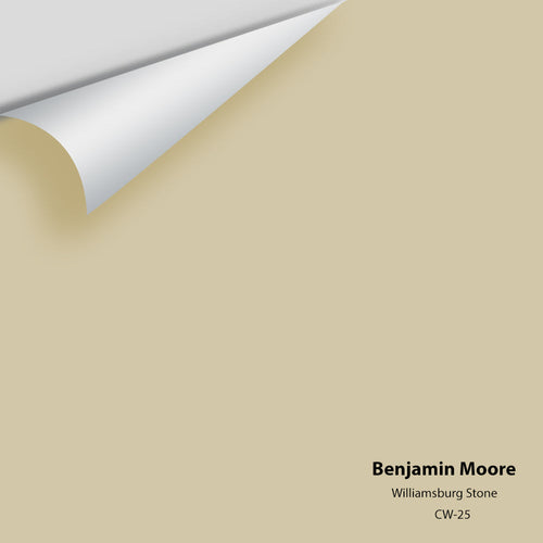 Benjamin Moore - Williamsburg Stone CW-25 Peel & Stick Color Sample