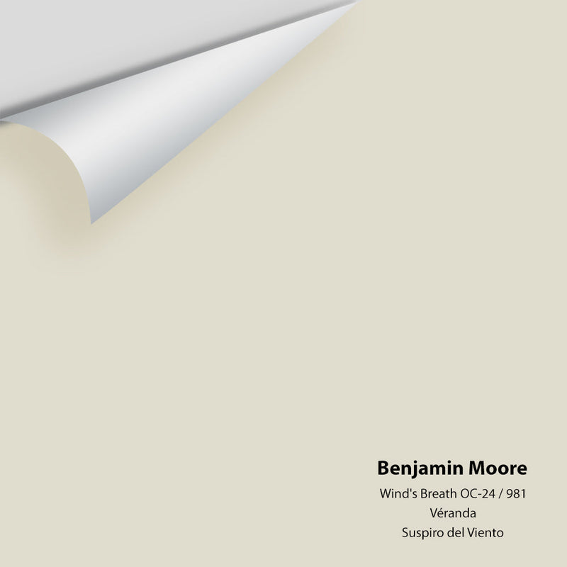 Benjamin Moore - Wind's Breath 981/OC-24 Peel & Stick Color Sample