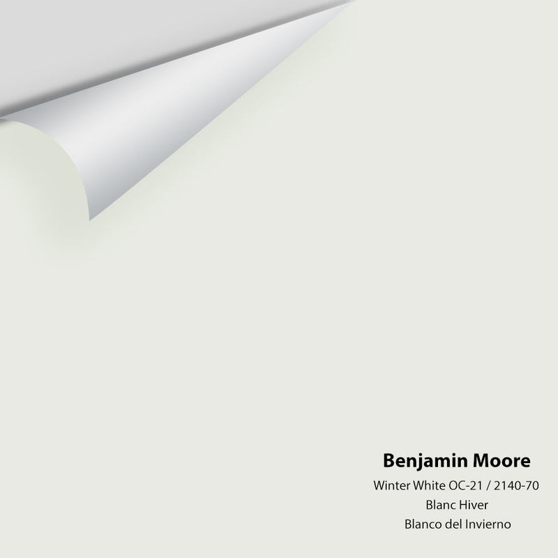 Benjamin Moore - Winter White 2140-70/OC-21 Peel & Stick Color Sample