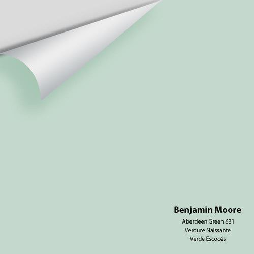 Benjamin Moore - Aberdeen Green 631 Peel & Stick Color Sample