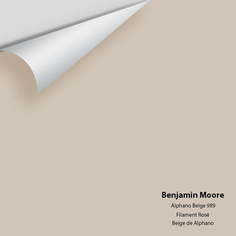 Benjamin Moore - Alphano Beige 989 Peel & Stick Color Sample