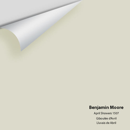 Benjamin Moore - April Showers 1507 Peel & Stick Color Sample