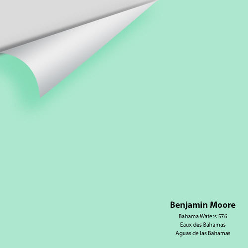Benjamin Moore - Bahama Waters 576 Peel & Stick Color Sample