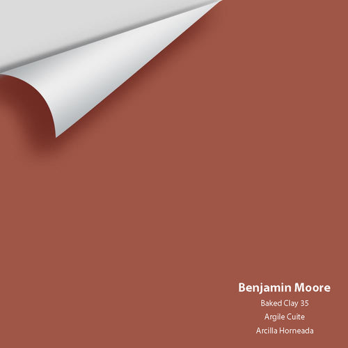 Benjamin Moore - Baked Clay 35 Peel & Stick Color Sample