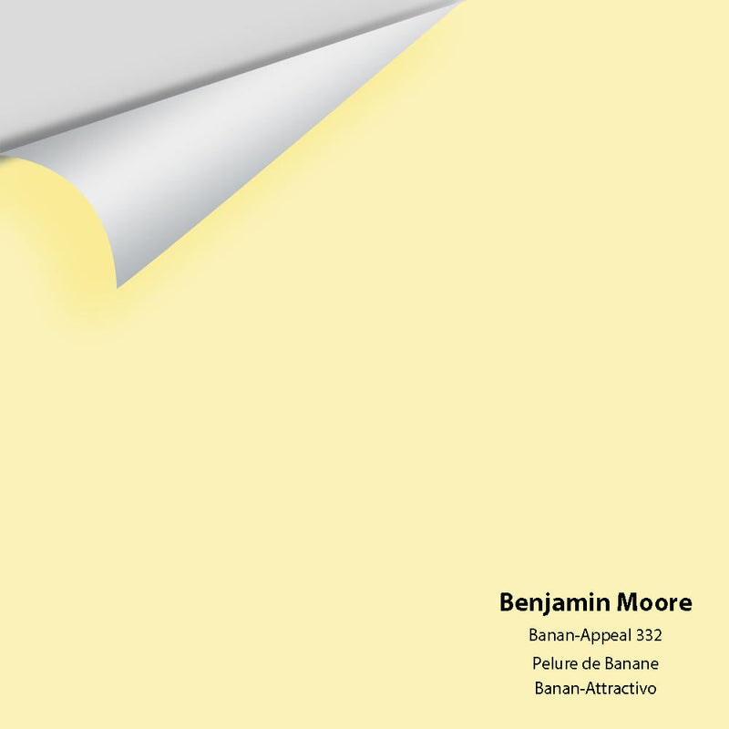 Benjamin Moore - Banan-Appeal 332 Peel & Stick Color Sample