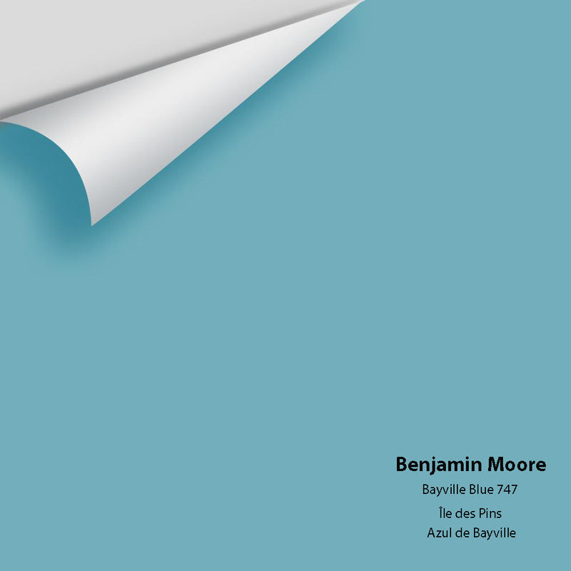 Benjamin Moore - Bayville Blue 747 Peel & Stick Color Sample