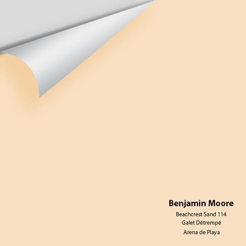 Benjamin Moore - Beachcrest Sand 114 Peel & Stick Color Sample