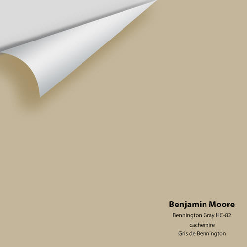 Benjamin Moore - Bennington Gray HC-82 Peel & Stick Color Sample