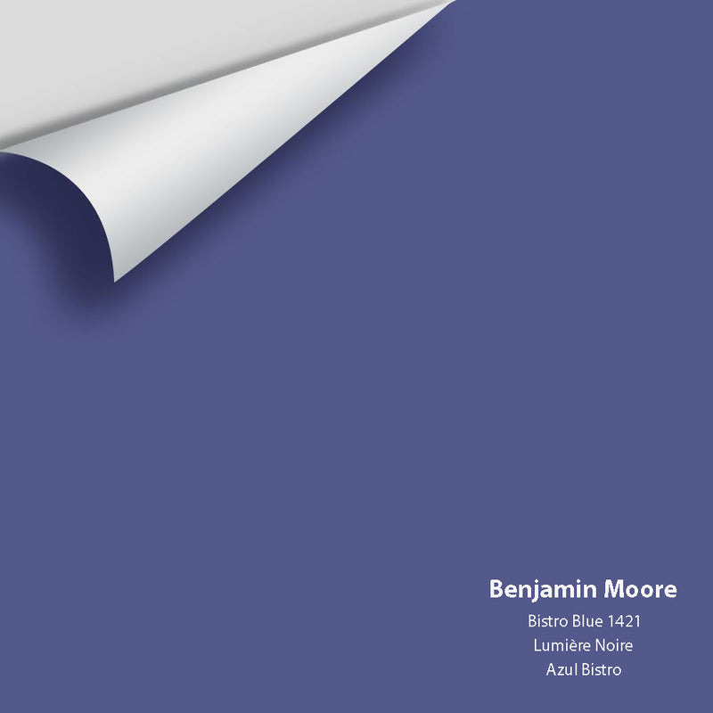 Benjamin Moore - Bistro Blue 1421 Peel & Stick Color Sample