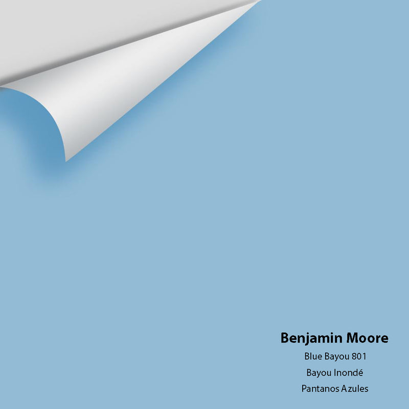 Benjamin Moore - Blue Bayou 801 Peel & Stick Color Sample