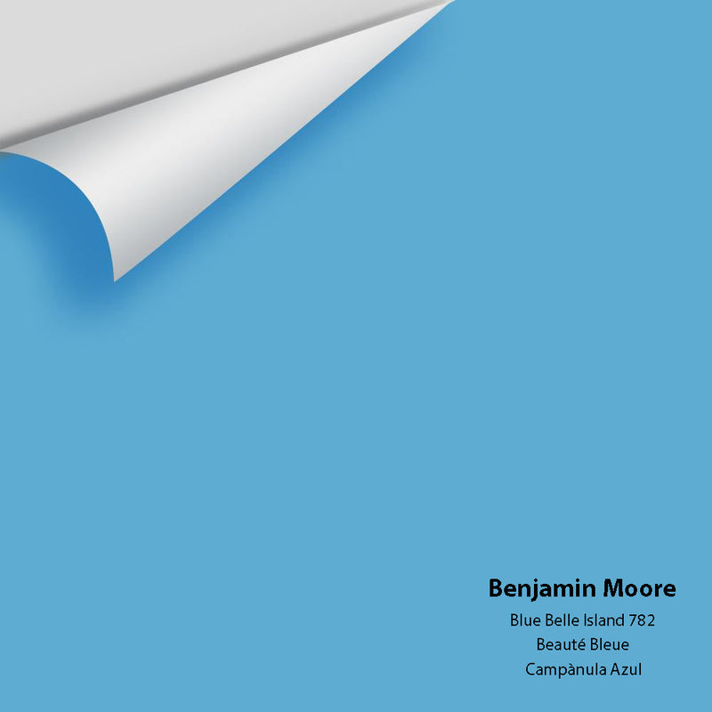 Benjamin Moore - Blue Belle Island 782 Peel & Stick Color Sample