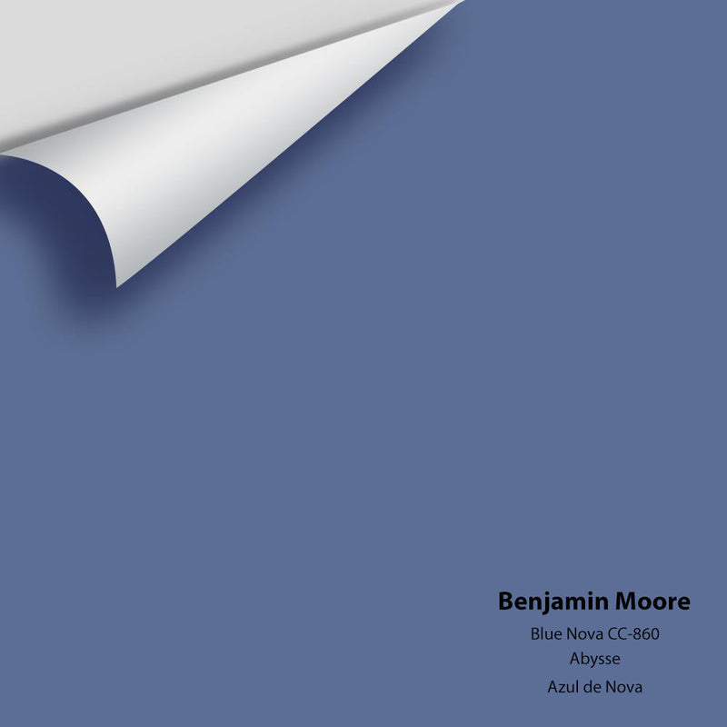 Benjamin Moore - Blue Nova 825/CC-860 Peel & Stick Color Sample