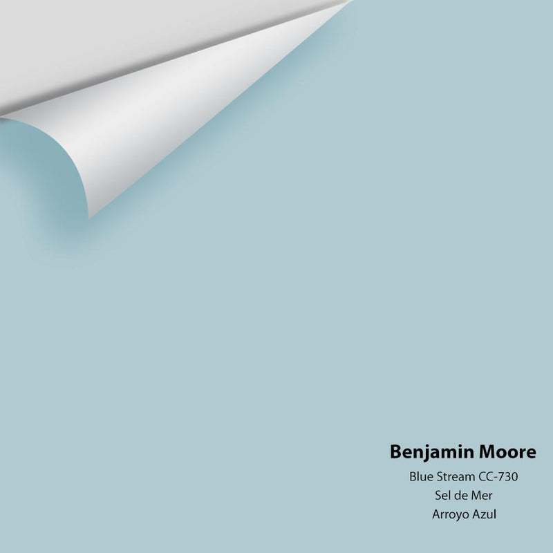 Benjamin Moore - Blue Stream 1668/CC-730 Peel & Stick Color Sample
