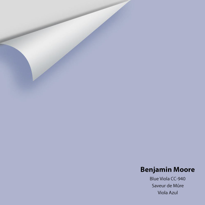 Benjamin Moore - Blue Viola 1424/CC-940 Peel & Stick Color Sample