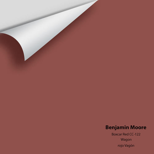 Benjamin Moore - Boxcar Red CC-122 Peel & Stick Color Sample