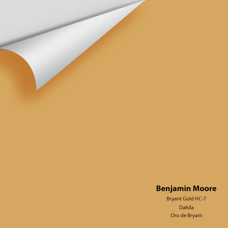 Benjamin Moore - Bryant Gold HC-7 Peel & Stick Color Sample
