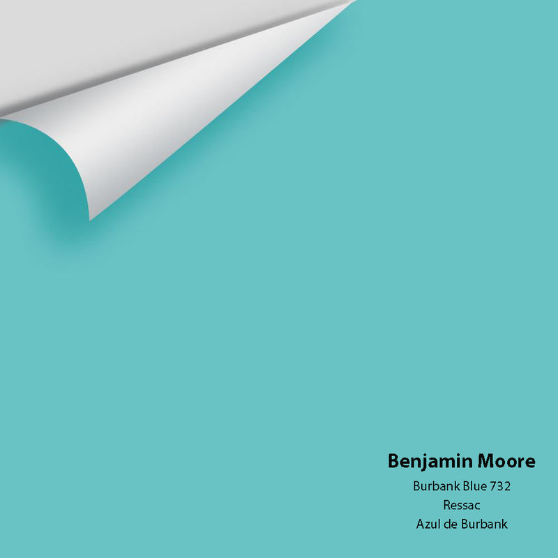 Benjamin Moore - Burbank Blue 732 Peel & Stick Color Sample