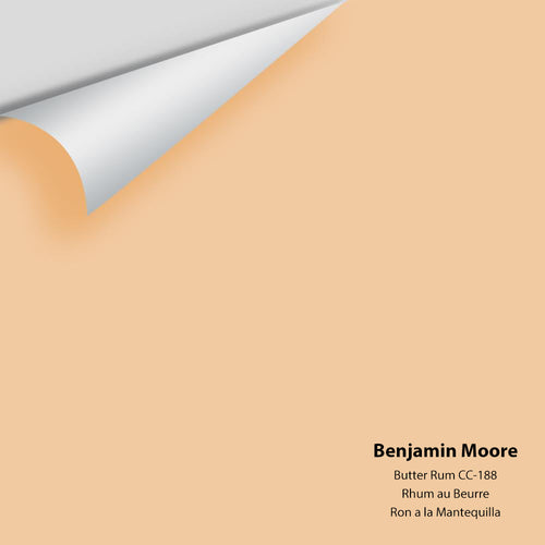 Benjamin Moore - Butter Rum CC-188 Peel & Stick Color Sample
