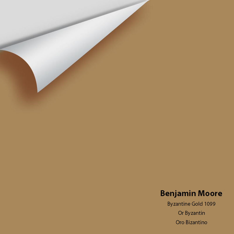 Benjamin Moore - Byzantine Gold 1099 Peel & Stick Color Sample