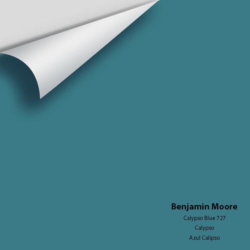 Benjamin Moore - Calypso Blue 727 Peel & Stick Color Sample