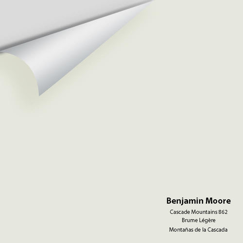 Benjamin Moore - Cascade Mountains 862 Peel & Stick Color Sample