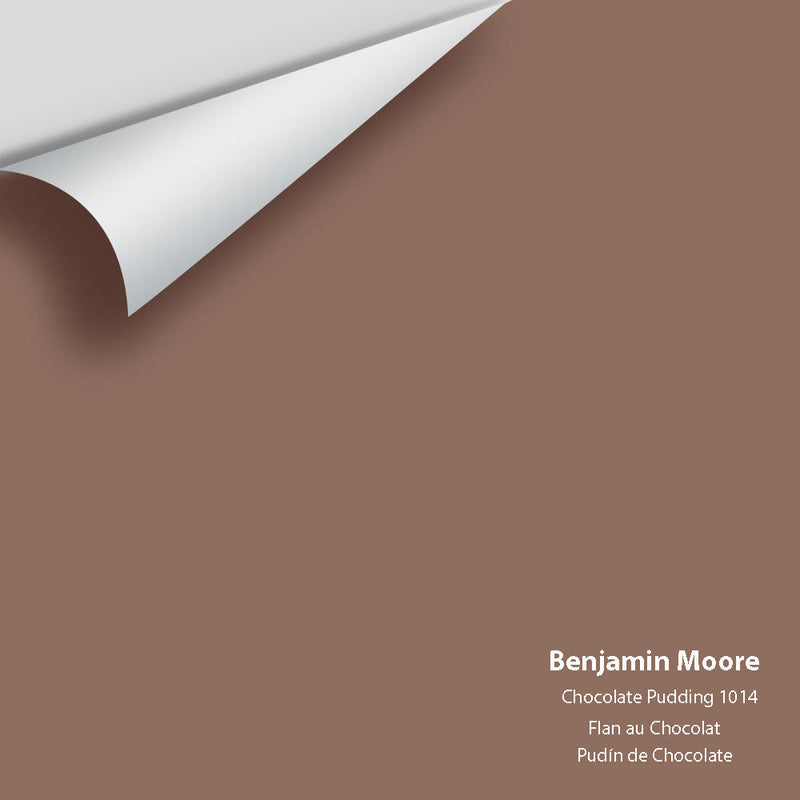 Benjamin Moore - Chocolate Pudding 1014 Peel & Stick Color Sample