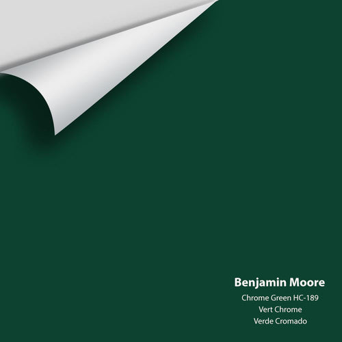 Benjamin Moore - Chrome Green HC-189 Peel & Stick Color Sample